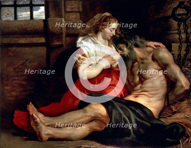 'Roman Charity', c1612.  Artist: Peter Paul Rubens