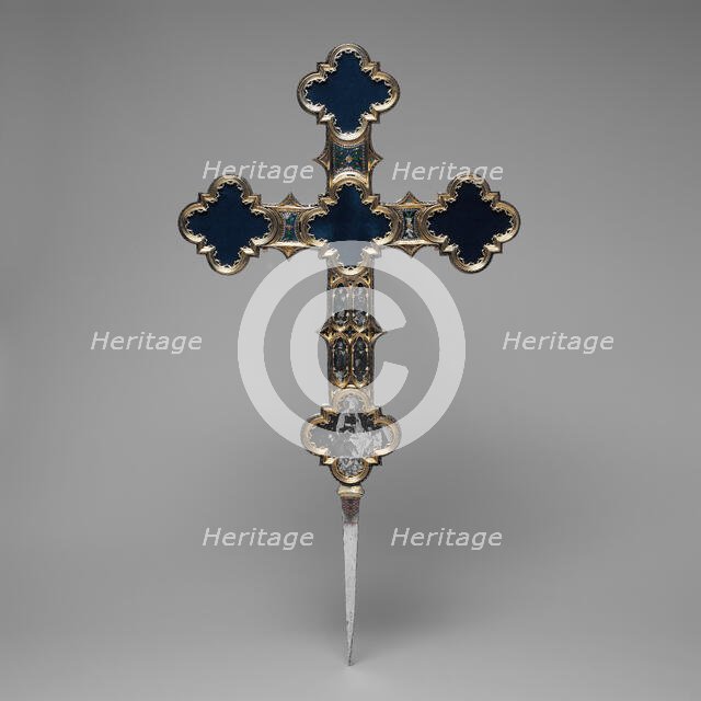Processional Cross, Italian, 15th century. Creator: Unknown.