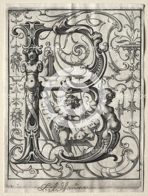 New ABC Booklet: B, 1627. Creator: Lucas Kilian (German, 1579-1637).