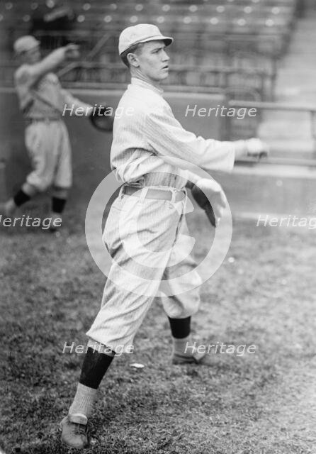Smoky Joe Wood, Boston Al (Baseball), 1913. Creator: Harris & Ewing.