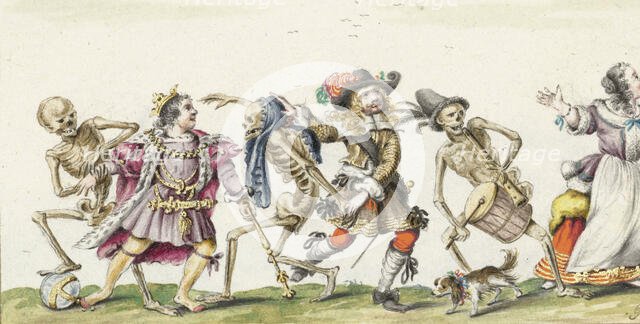 Dance of Death, 1660-c.1687. Creator: Gesina ter Borch.