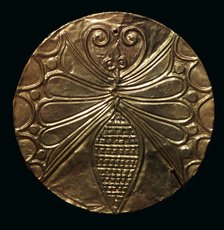 Gold discs from Mycenae, 17th century BC. Artist: Unknown