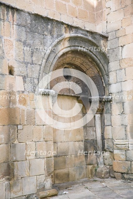 Blind door, Church of San Juan de Rabanera, Soria, Spain, 2007.  Artist: Samuel Magal