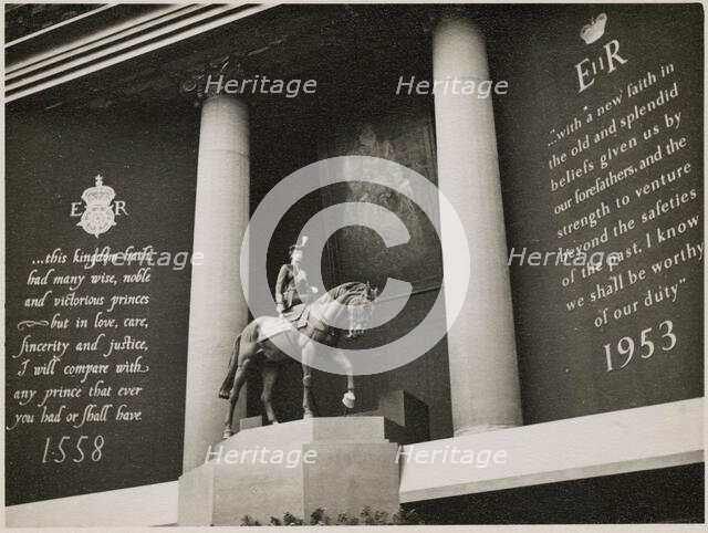 Selfridges, Oxford Street, Marylebone, City of Westminster, Greater London Authority, 1953. Creator: JR Uppington.