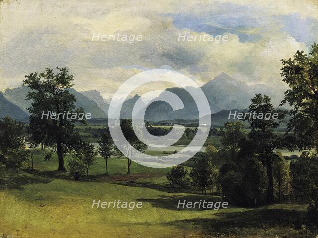 View of Liefering, after 1830. Creator: Friedrich Gauermann.