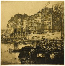 La Cité, Paris, 1907. Creator: Donald Shaw MacLaughlan.