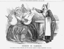 'Dissent in Earnest', 1860. Artist: Unknown