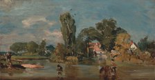 Flatford Mill, between 1810 and 1811. Creator: John Constable.