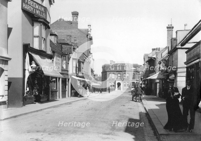 High Street, Whitstable, Kent, 1890-1910. Artist: Unknown