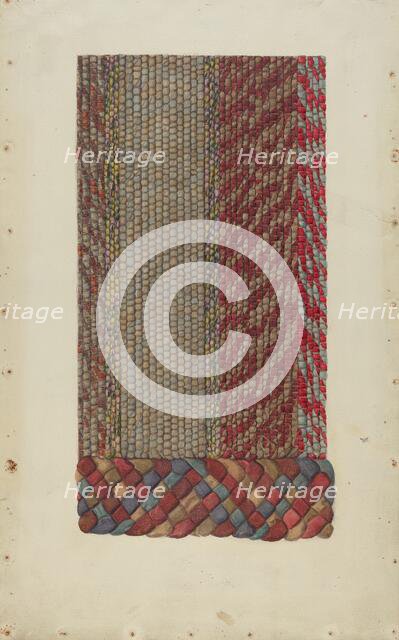 Shaker Rug, c. 1936. Creator: Alice Stearns.