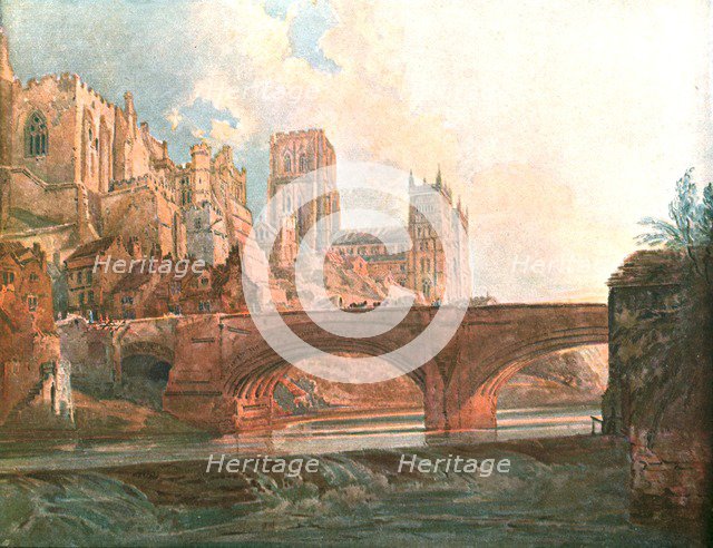 'Durham Cathedral', c1800, (c1900). Creator: Unknown.