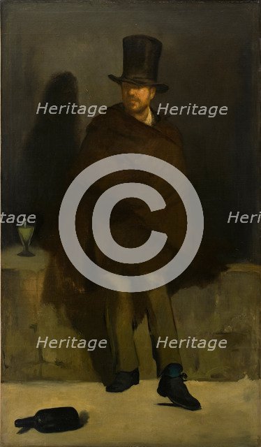 The Absinthe Drinker, 1859. Artist: Manet, Édouard (1832-1883)