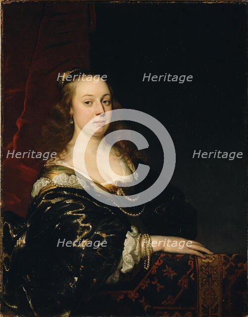 Portrait of a Woman, about 1647. Creator: Jacob Adriaensz. Backer.