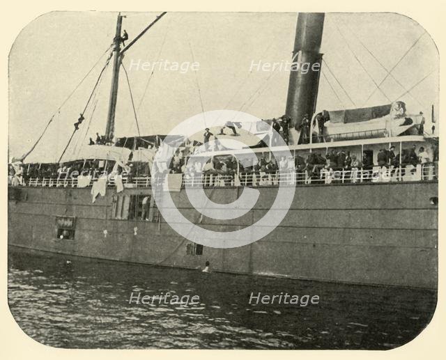 'The "Cherokee": in the Bay', Spanish-American War, June 1898, (1899). Creator: Burr McIntosh.