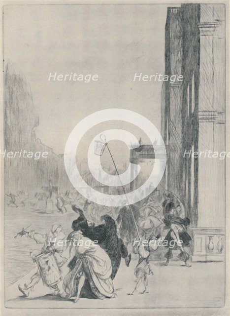 'After the Fancy Dress Ball', 1920. Artist: Claude Allin Shepperson.