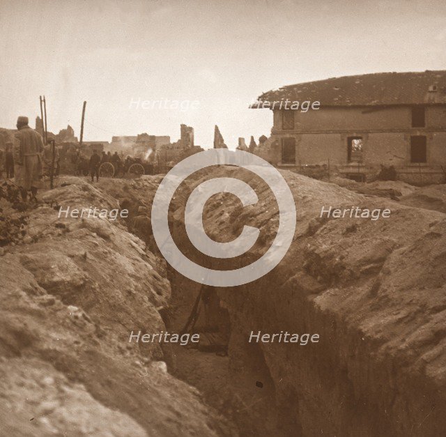 Trenches, c1914-c1918. Artist: Unknown.