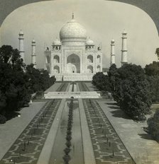 'The Taj Mahal, Agra, India', 1902. Creator: Unknown.