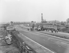 Newport Pagnell M1 Service Area, Newport Pagnell, Milton Keynes, 03/04/1960. Creator: John Laing plc.