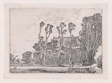 The Sower, from Verscheyden Landtschapjes (Various Little Landscapes), Plate 5, ca. 1616. Creator: Willem Pietersz. Buytewech.