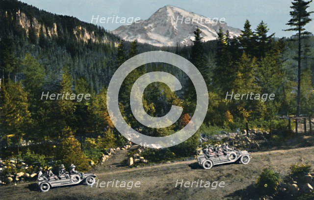 'Mt. Rainier from National Park Inn', c1916. Artist: Asahel Curtis.