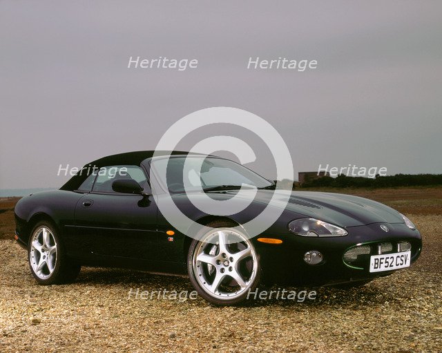 2002 Jaguar XKR convertible. Artist: Unknown.
