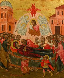 The Dormition of the Virgin. Creator: Ioannes Mokos.