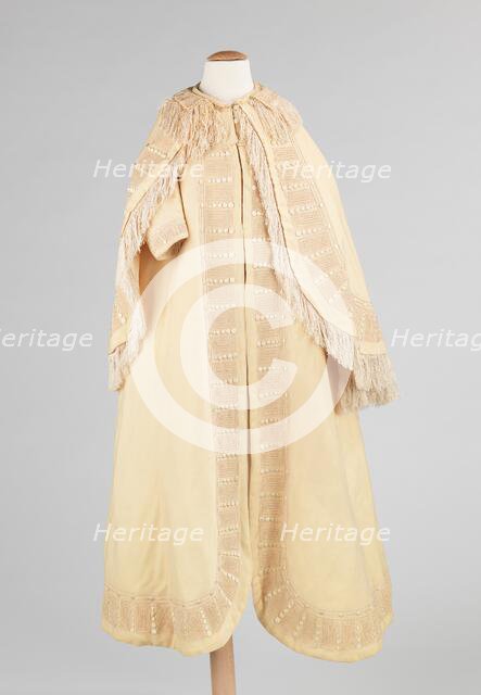 Coat, French, 1868. Creator: Unknown.