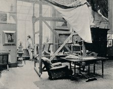 'A. Besnard in his Studio', c1897. Artist: Unknown.