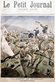 Attack on the British encampment at Tweefontein, South Africa, Boer War, 1901 (1902). Artist: Unknown