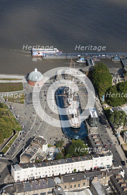 'Cutty Sark', Greenwich, London, 2012. Artist: Damian Grady.