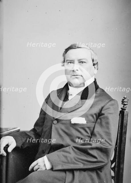 Bishop Cicero Stephens Hawks, between 1855 and 1865. Creator: Unknown.