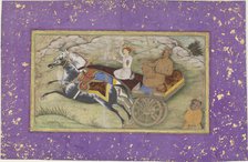 Sultan Salim in a Carriage, ca. 1603. Creator: Unknown.