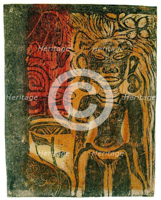 Tahitian Idol, 1894-1895.