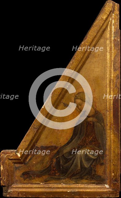 The Virgin Annunciate, possibly 1445-50. Creator: Andrea Delitio.