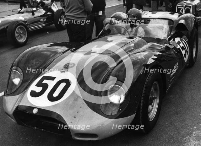 Lister Jaguar, Brands Hatch 1980. Creator: Unknown.