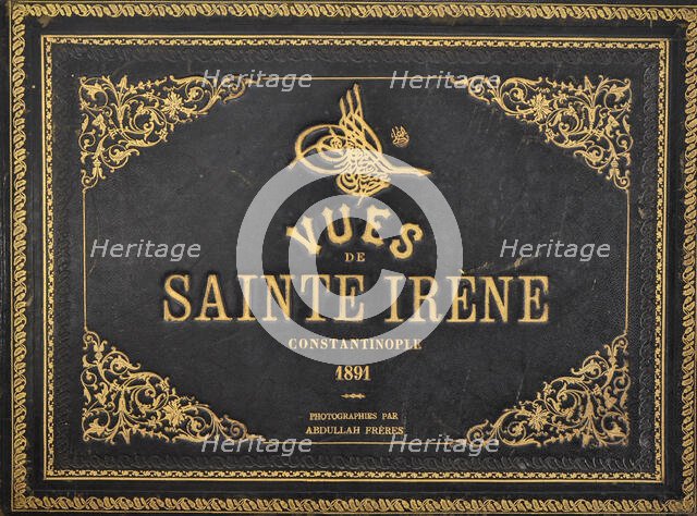 Album of Photographs of Views of the Interior of the Ottoman Military Museum in the Former..., 1891. Creator: Abdullah Frères.