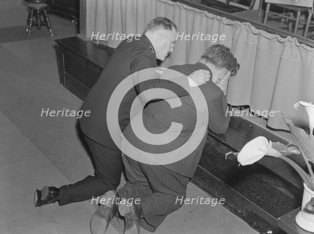 Salvation Army, San Francisco, California, 1939. Creator: Dorothea Lange.