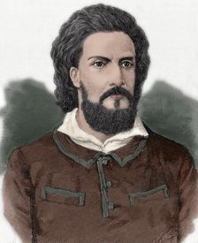 Alexandre de Serpa Pinto, Viscount of Serpa Pinto, Portuguese explorer of Southern Africa Creator: Unknown.
