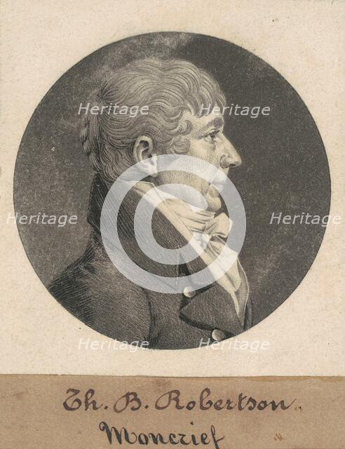 John Moncreif, 1808-1809. Creator: Charles Balthazar Julien Févret de Saint-Mémin.