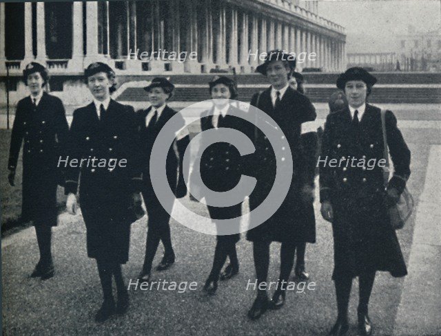 'Wrens at Greenwich', 1941. Artist: Cecil Beaton.