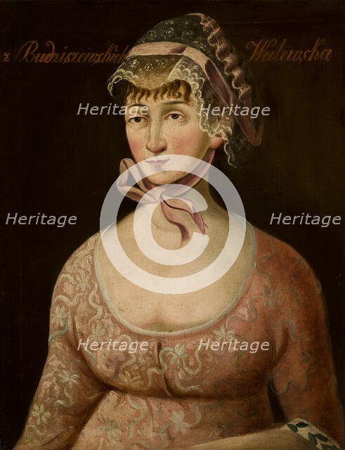 Portrait of Eleonora Walewska née Budziszewska, c1790. Creator: Unknown.