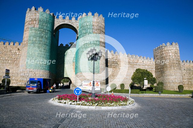 San Vincent Gate, Avila, Spain, 2007. Artist: Samuel Magal