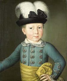 Portrait of William Frederick, Prince of Orange-Nassau, later King William I, as a Child, c.1775. Creator: Anon.