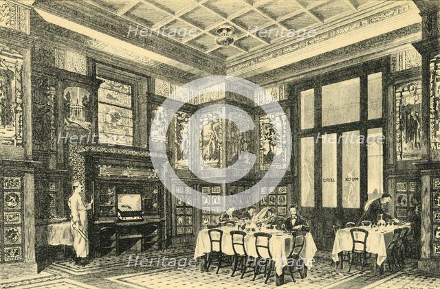 'East Dining or Grill Room', c1860s, (1881).  Creator: John Watkins.