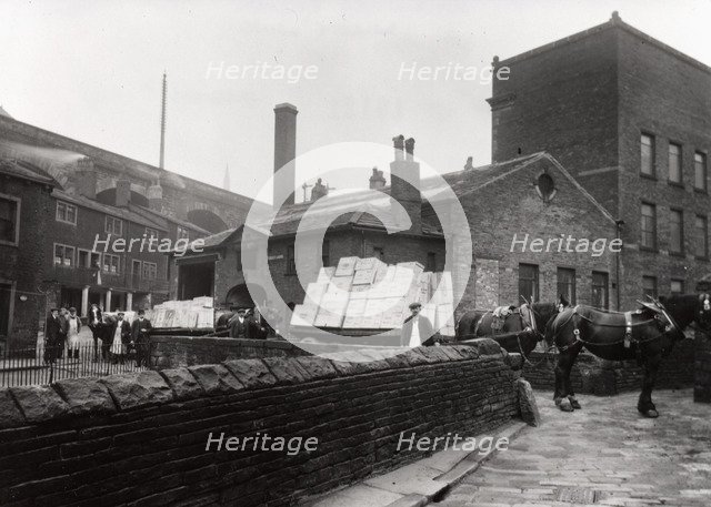 The Mackintosh toffee factory in Lilley Lane, Halifax, West Yorkshire, 1912. Artist: Unknown
