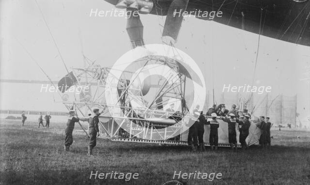 Naval Airship, Parseval, between c1910 and c1915. Creator: Bain News Service.