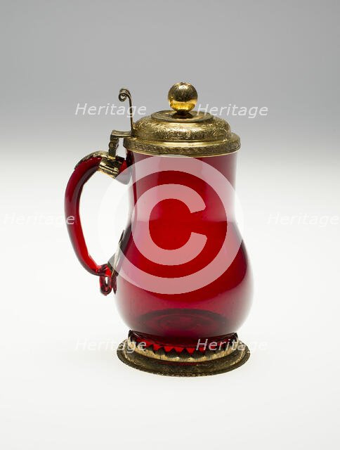 Tankard, Southern Germany, c. 1710. Creator: Unknown.