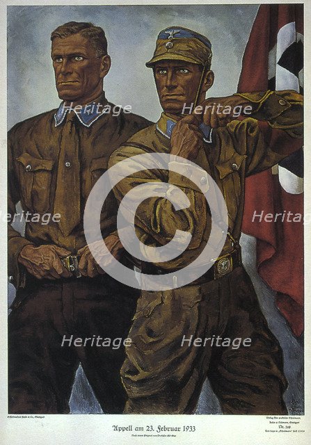 Appeal on 23 February 1933, 1939. Artist: Eber, Elk (Emil) (1892-1941)