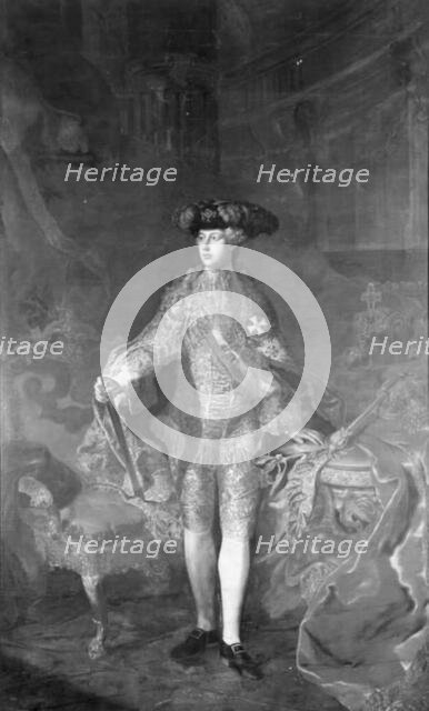 Portrait of the Emperor Joseph II of Austria, 1765-1766. Creator: Franz Xaver Palko.