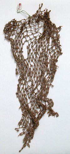 Fish Net Fragment, Coptic, 580-640. Creator: Unknown.